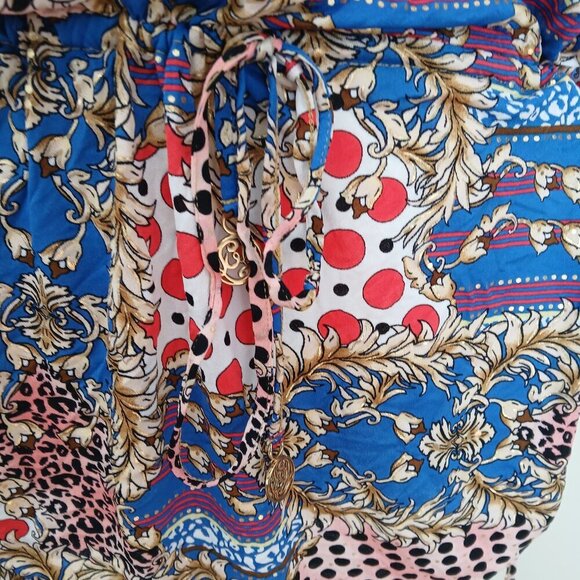 Luli Fama South Beach Dress Swim Coverup Multicolour Size Large - Picture 8 of 8